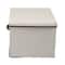 Household Essentials Canvas Storage Box with Lid